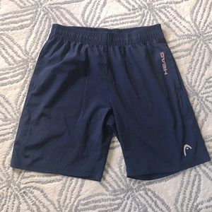 Men’s navy size M athletic shorts